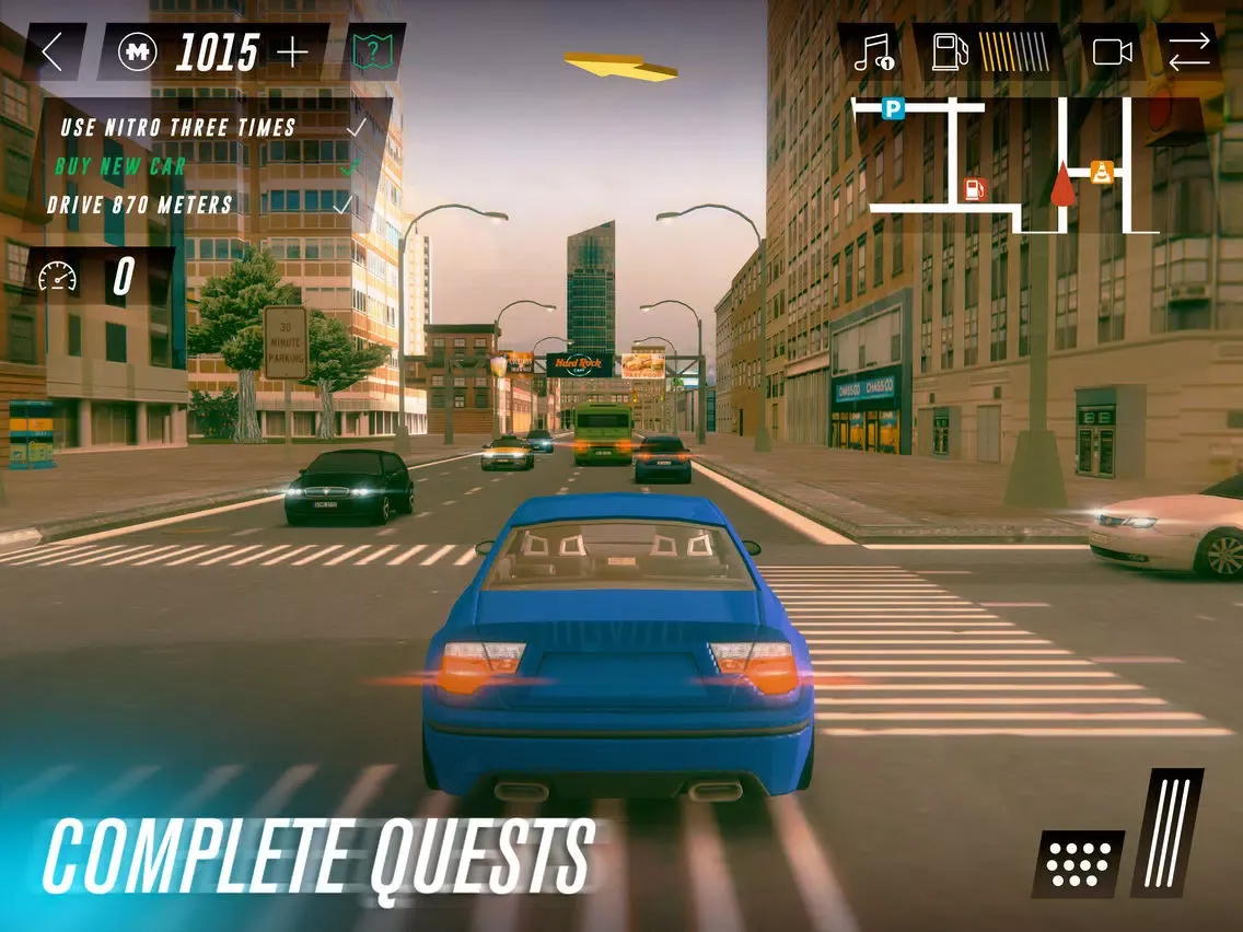 Capturas de pantalla de Driving Car Simulator iPad 