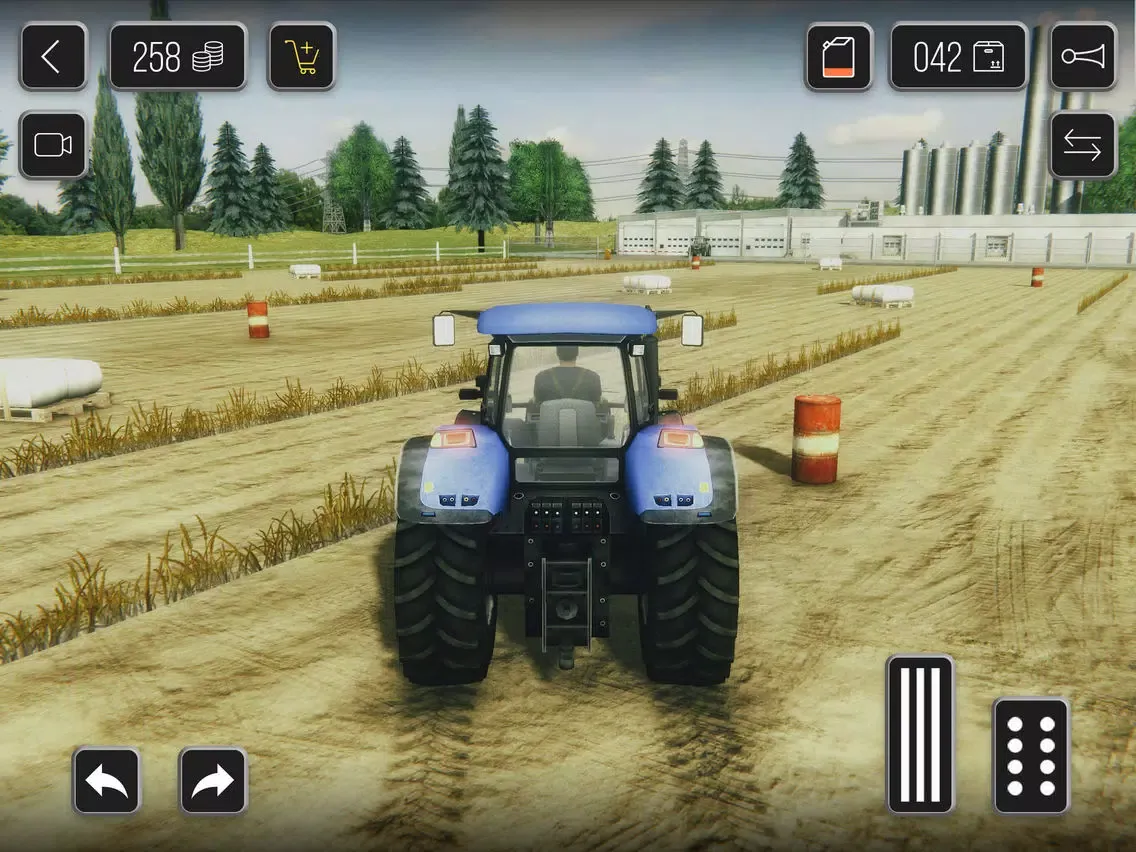 Capturas de tela do Drive Tractor Simulator iPad 