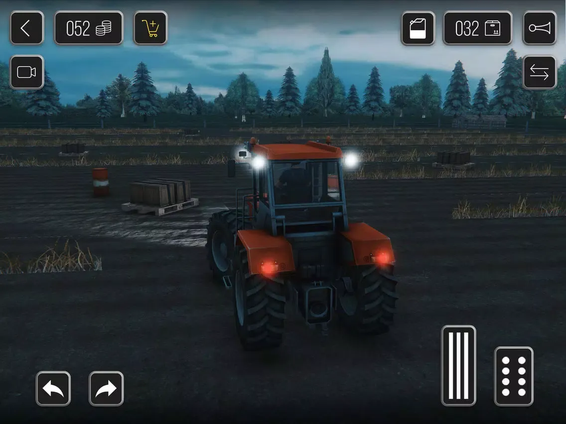 Capturas de tela do Drive Tractor Simulator iPad 
