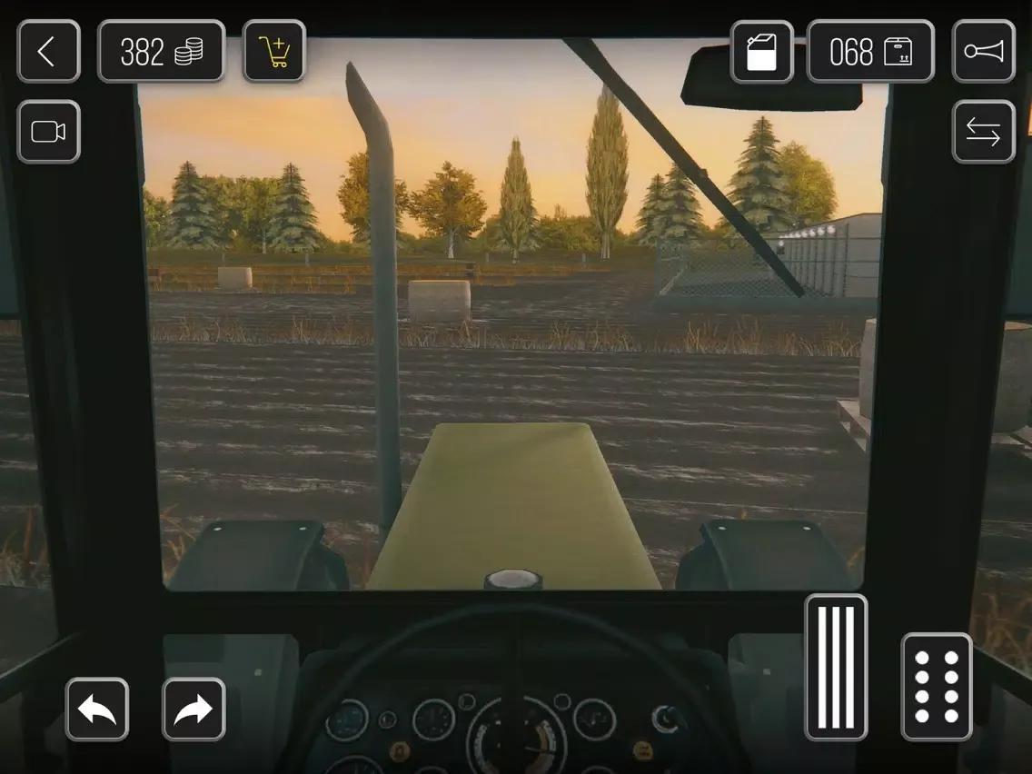 Capturas de tela do Drive Tractor Simulator iPad 