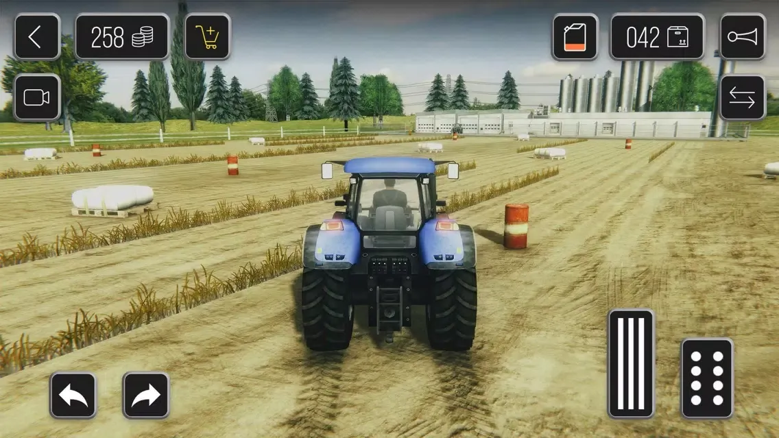 Capturas de tela do Drive Tractor Simulator