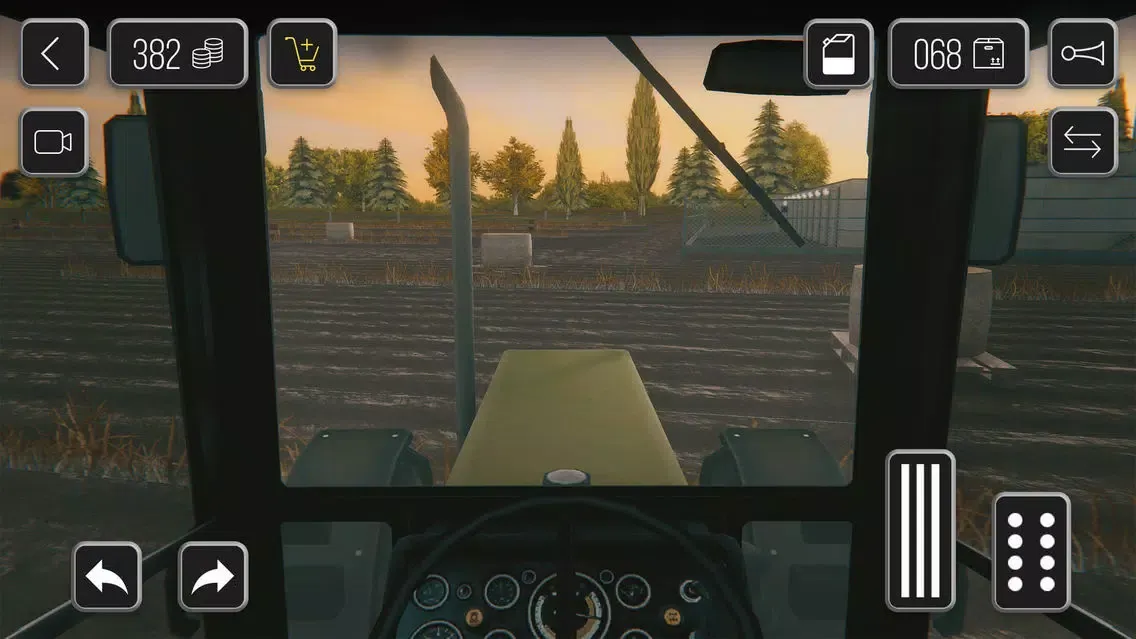 Capturas de tela do Drive Tractor Simulator