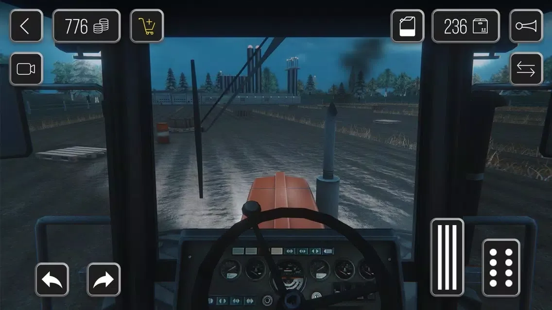 Capturas de tela do Drive Tractor Simulator