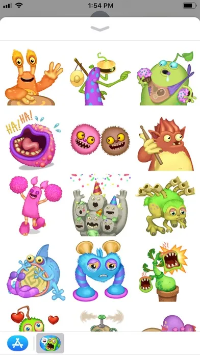 Скриншоты My Singing Monsters Stickers