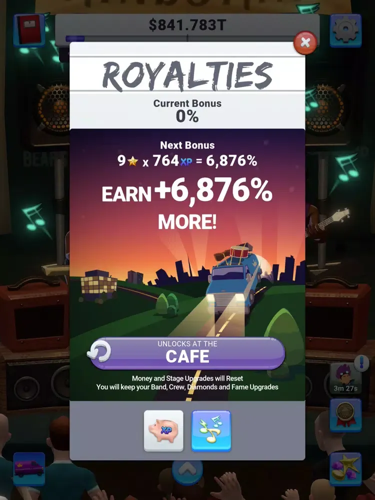 Concert Kings Music Tycoon iPad  Ekran Görüntüleri