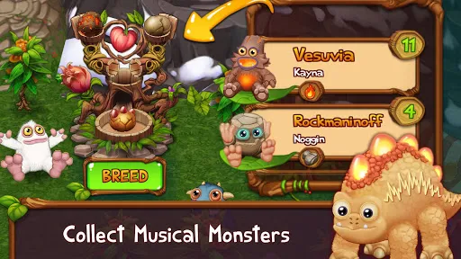 Tangkapan layar Singing Monsters: Dawn of Fire