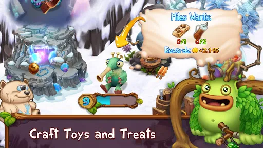 Tangkapan layar Singing Monsters: Dawn of Fire