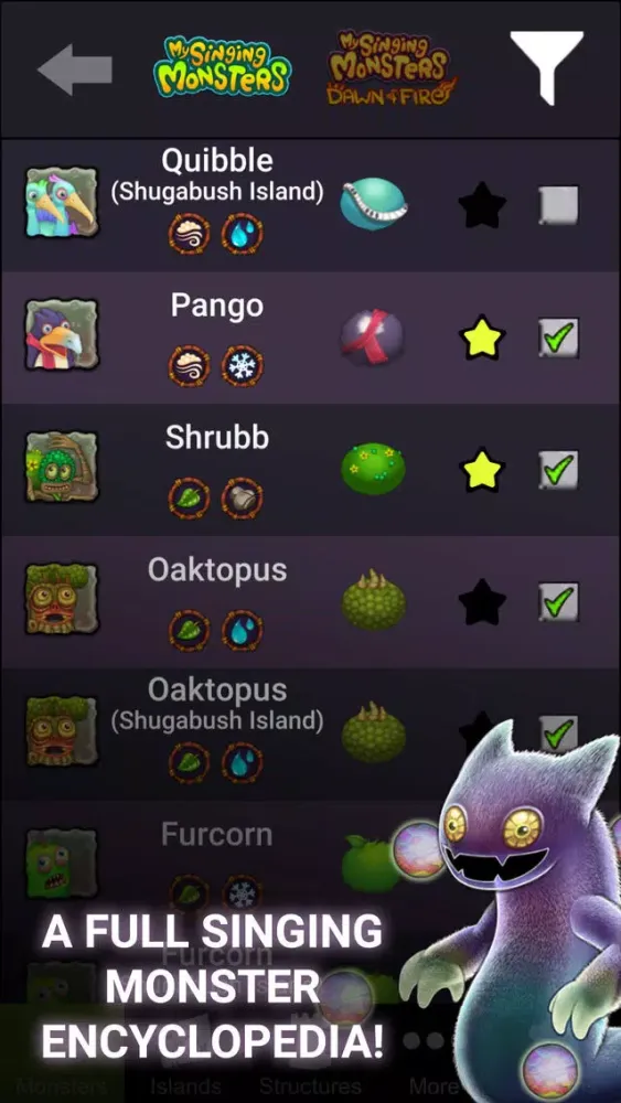 My Singing Monsters: Guide应用截图