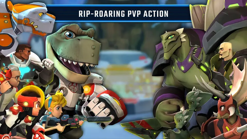 Zrzuty ekranu Super Dinosaur: Kickin' Tail