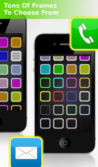 Glowing App Icons - Home Screen Maker سکرین شاٹس