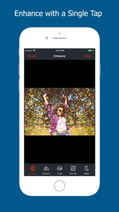 Capturas de pantalla de Retouch: Photo Touch-up Editor