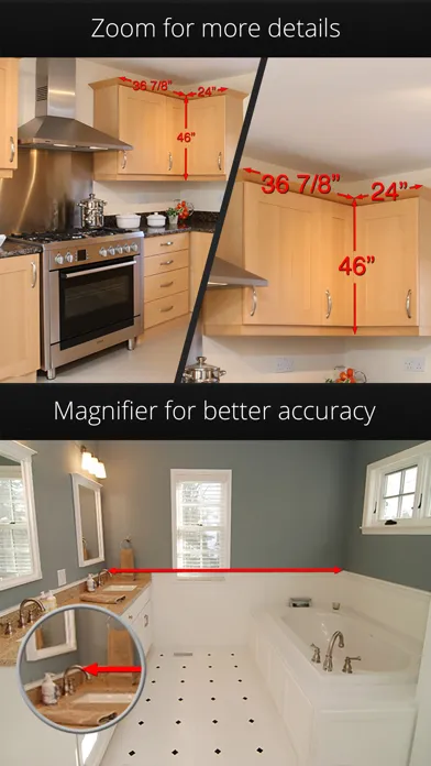 Capturas de tela do Photo Measures Lite