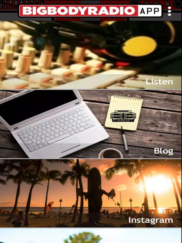 ภาพหน้าจอของ BBR iPad 