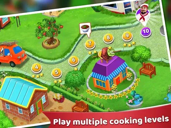 Cooking Race iPad  Screenshots