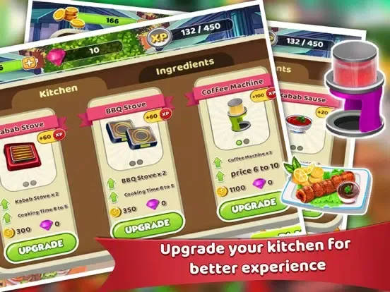 Cooking Race iPad  Screenshots