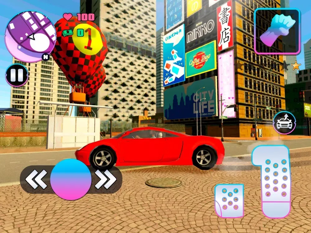 Tangkapan skrin Crime City Gang: Auto Heist iPad 