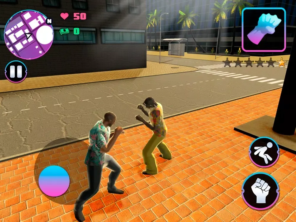 Tangkapan skrin Crime City Gang: Auto Heist iPad 
