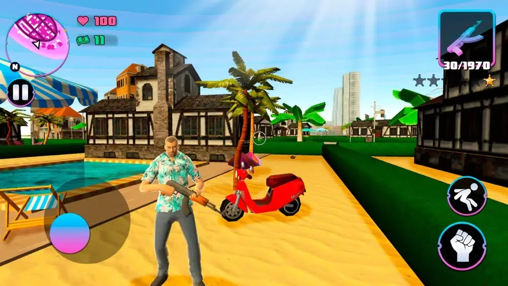 Tangkapan skrin Crime City Gang: Auto Heist