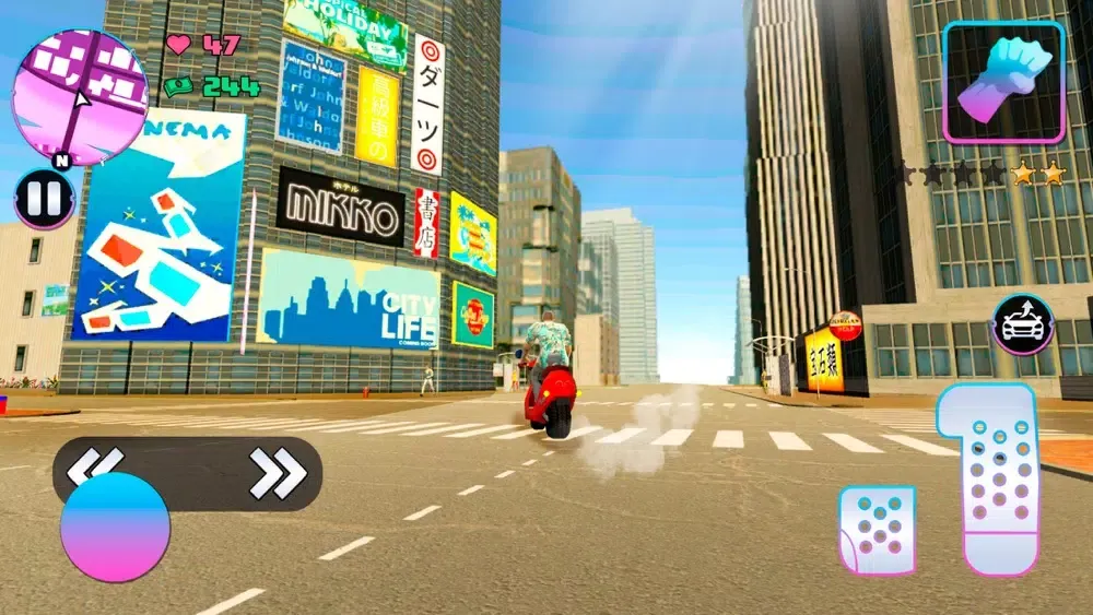 Tangkapan skrin Crime City Gang: Auto Heist