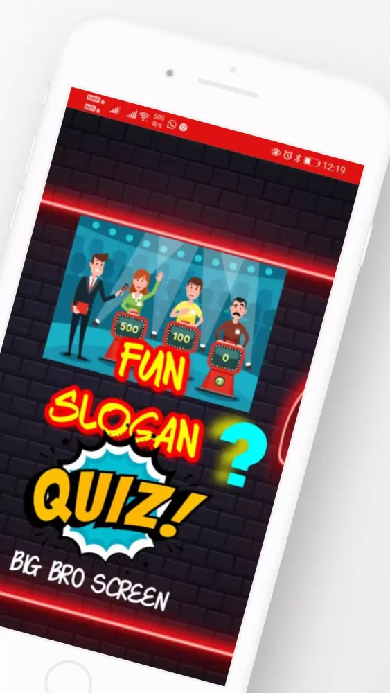 Captures d'écran de Fun Slogan Quiz