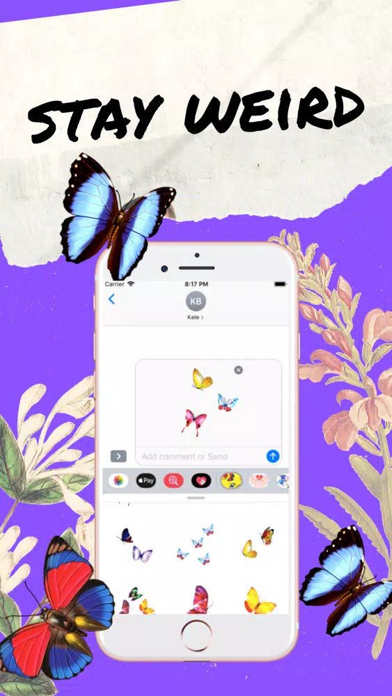 Tangkapan skrin Butterfly Pack
