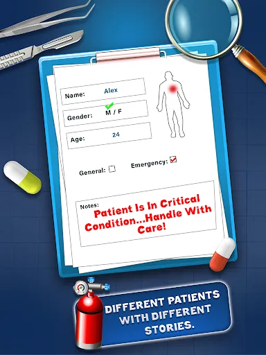 Heart Surgery Hospital Game Screenshots