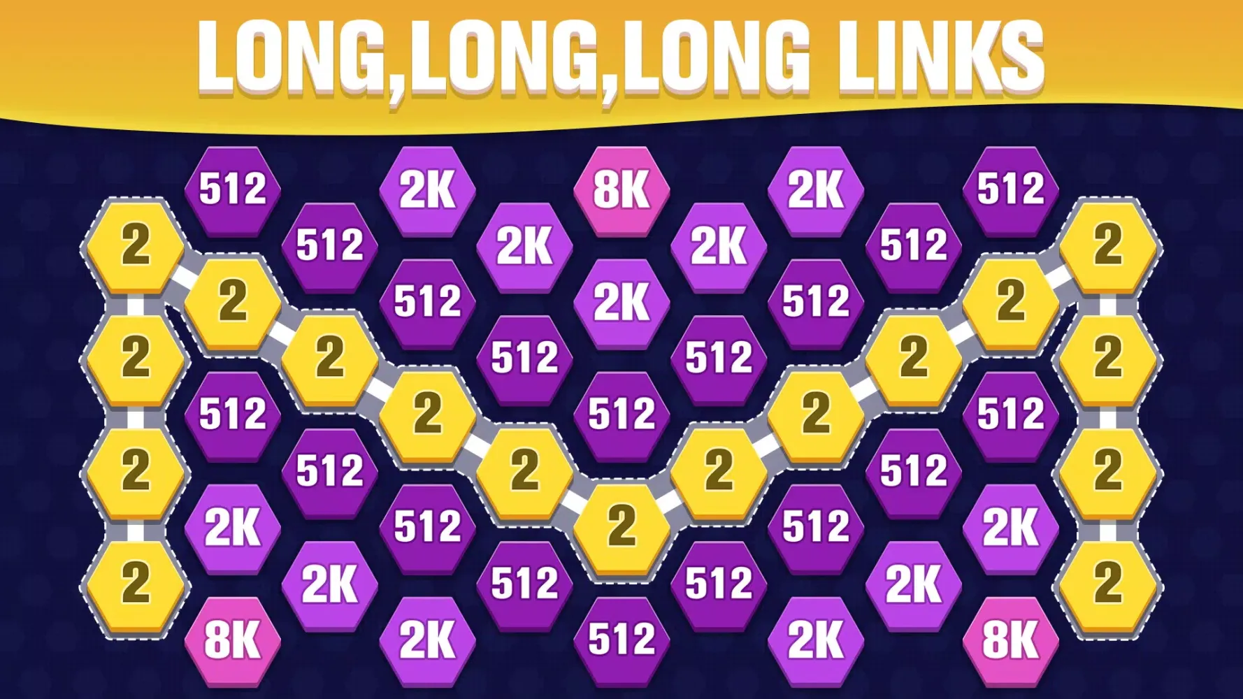 Hexa Puzzle - 2048 Game स्क्रीनशॉट