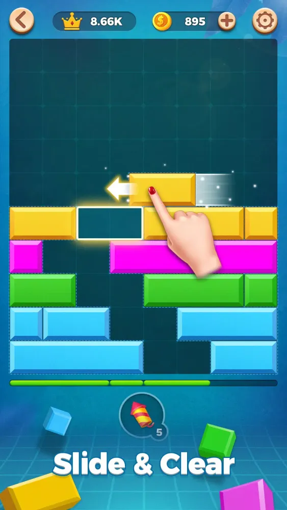 ภาพหน้าจอของ Block Crush - Puzzle Game