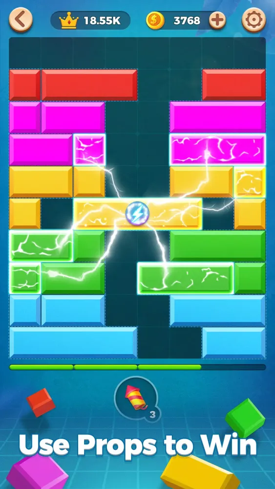 ภาพหน้าจอของ Block Crush - Puzzle Game