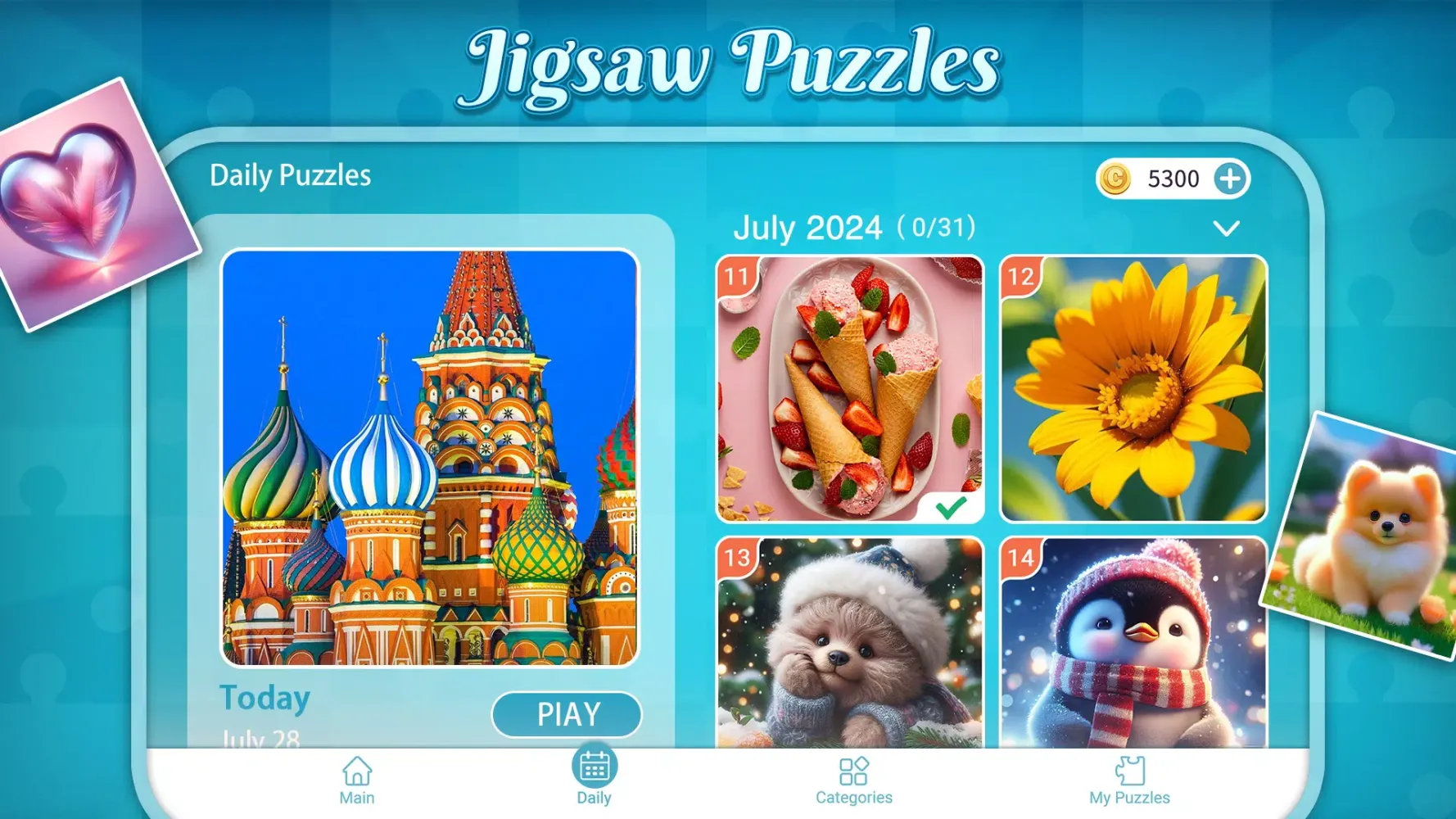 Jigsaw Puzzles Screenshots