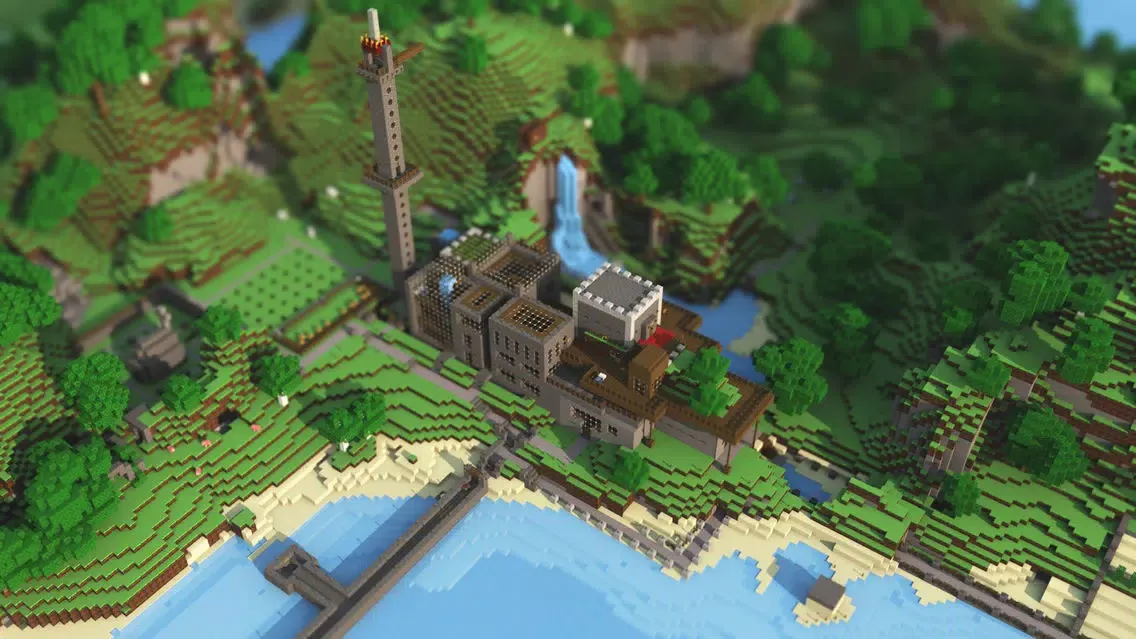 ภาพหน้าจอของ Blocky World
