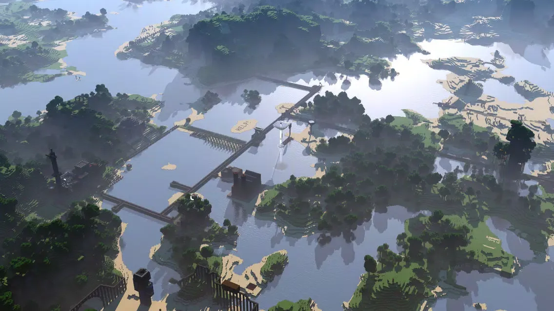 ภาพหน้าจอของ Blocky World