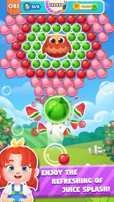 Zrzuty ekranu Bubble Master: Fruit Splash
