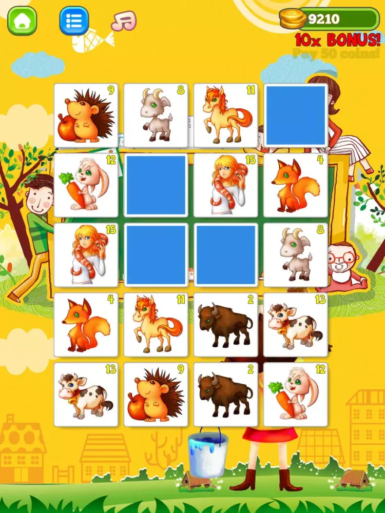 Animal Memory Adventure iPad  스크린샷
