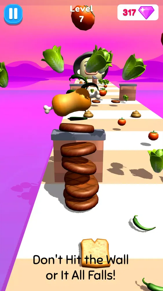 Craving Sandwich Runner Game Screenshots