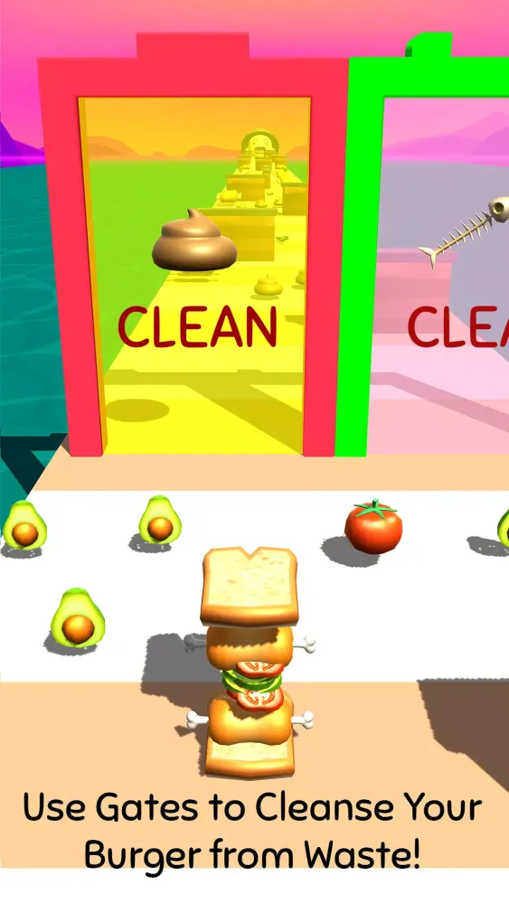 Craving Sandwich Runner Game Screenshots