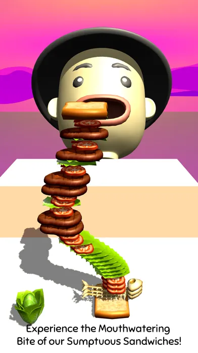 Captures d'écran de Craving Sandwich Runner Game