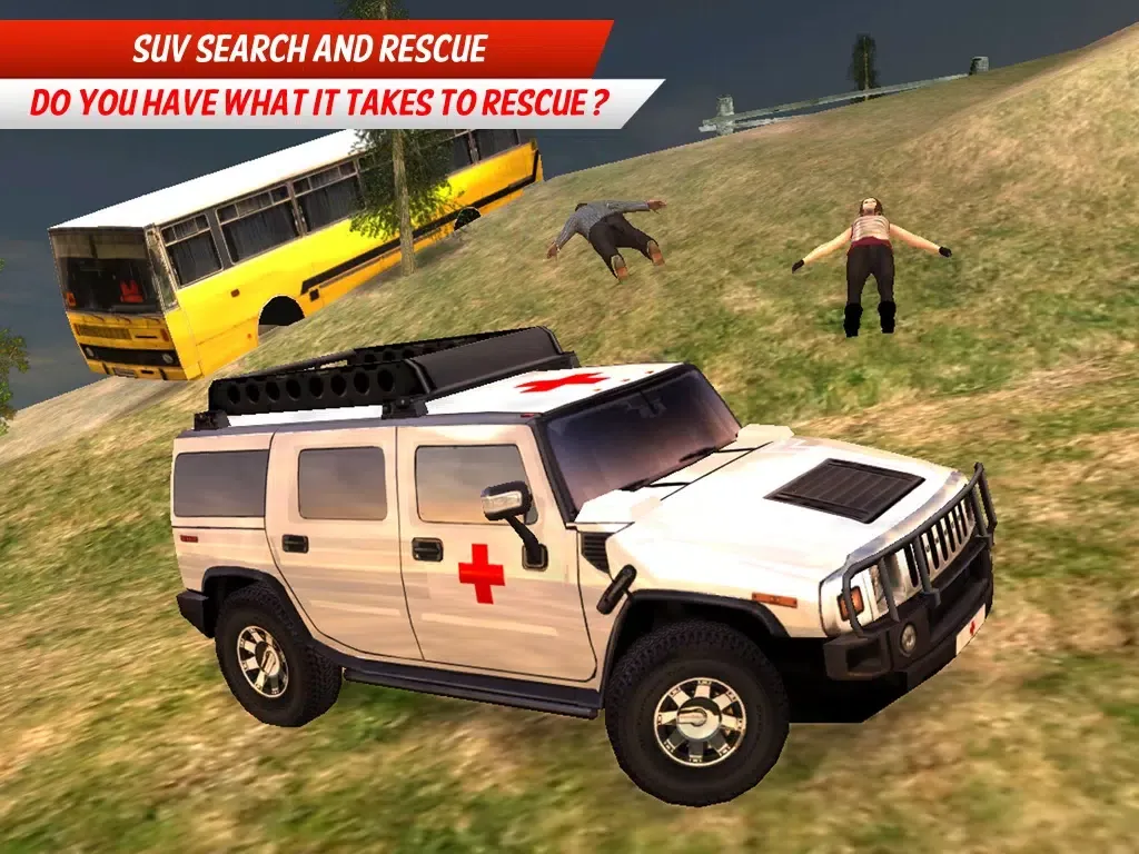 911 Search and Rescue SUV Simulator iPad  स्क्रीनशॉट