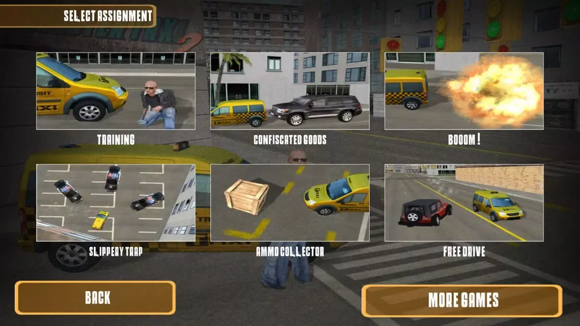 Capturas de tela do Mob Taxi 2