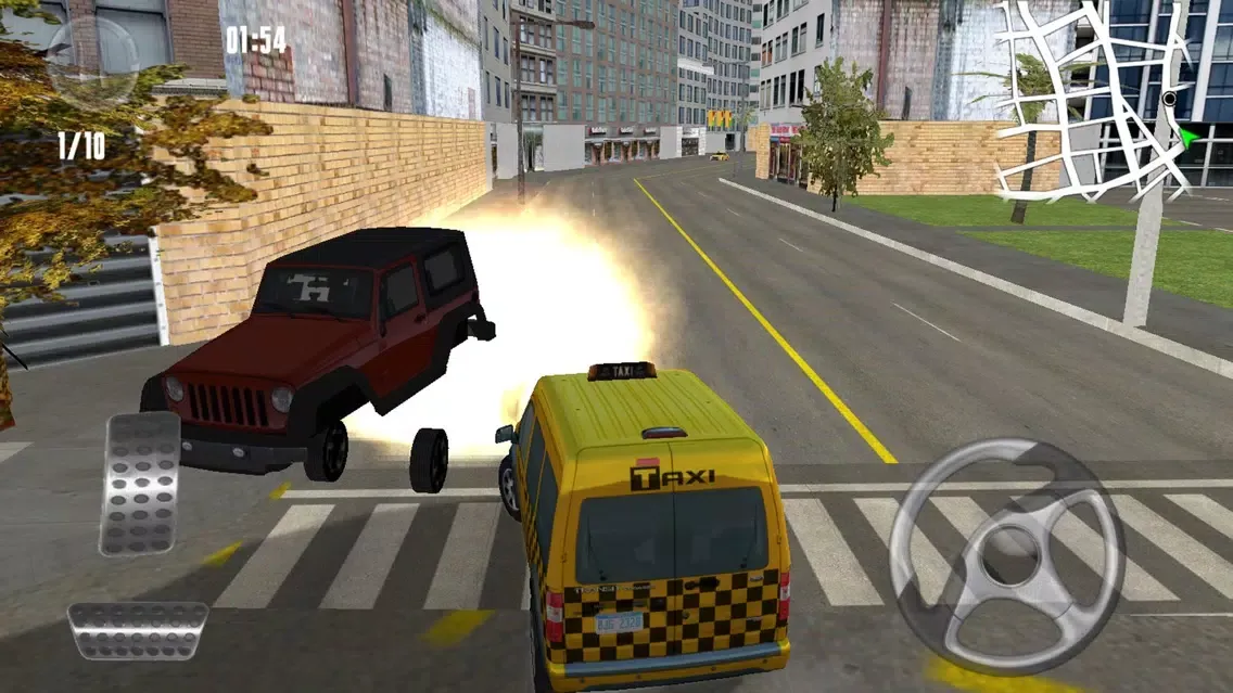 Capturas de tela do Mob Taxi 2