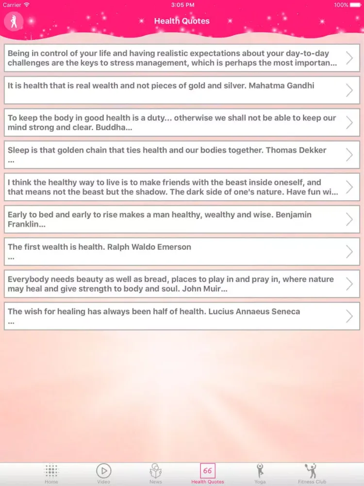 Menopause symptoms and prevention iPad  Screenshots