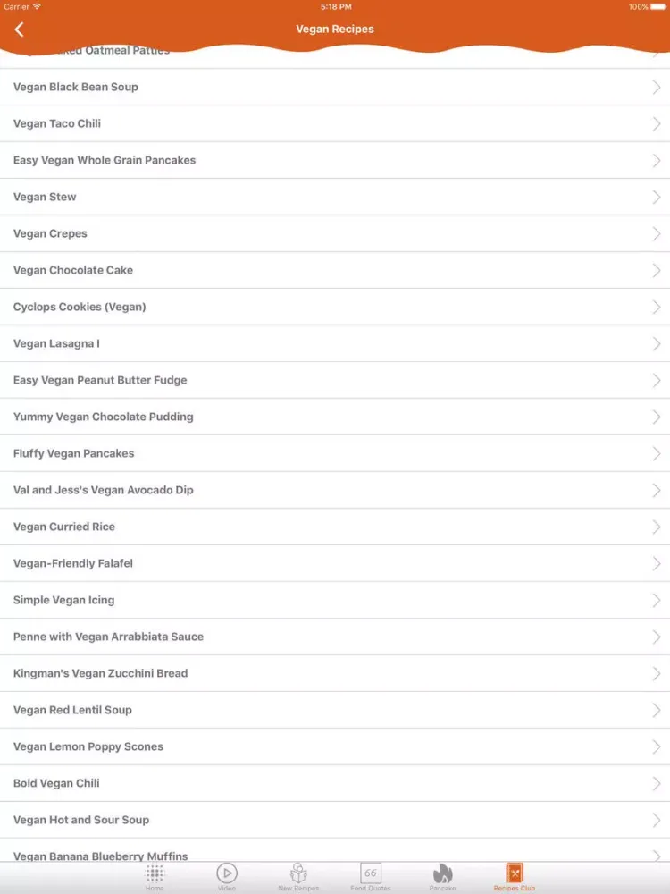 Capturas de pantalla de Soup Cook Recipes iPad 