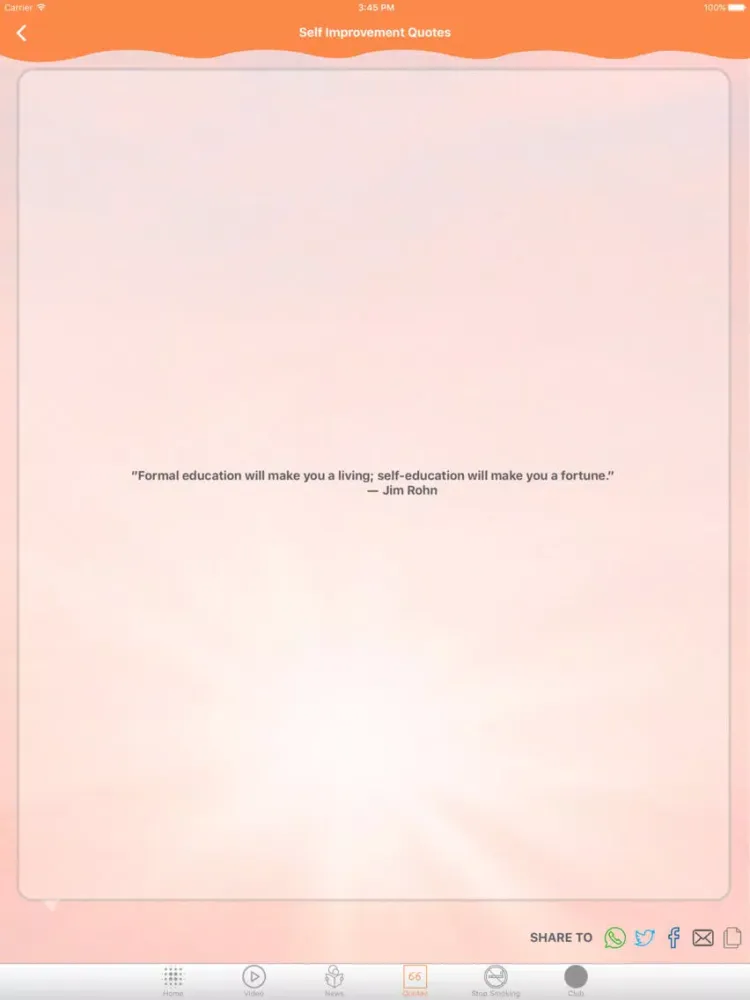 Captures d'écran de 101 ways to Stay Motivated iPad 
