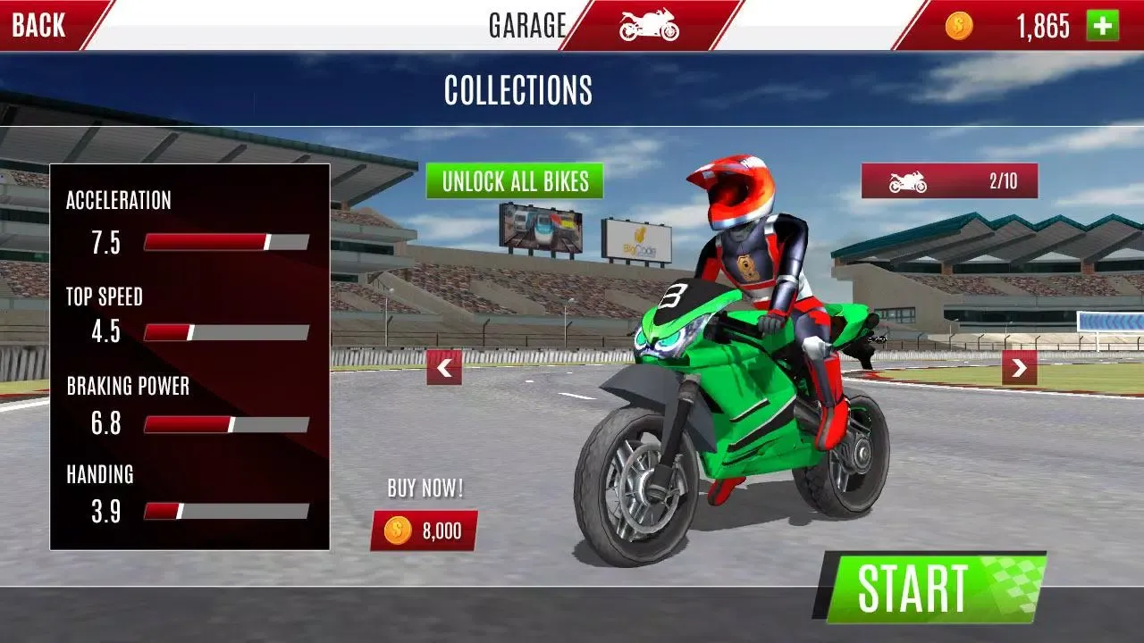 Bike Race Xtreme Speed应用截图