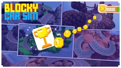 Blocky Cars SIM 2018 Screenshots