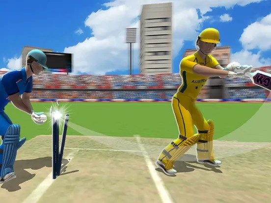 Zrzuty ekranu Cricket Game Championship 3D iPad 