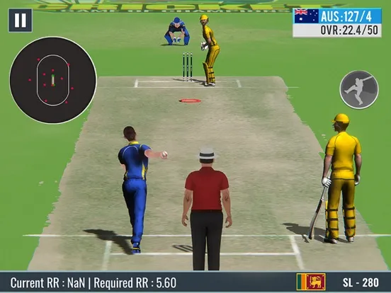 Zrzuty ekranu Cricket Game Championship 3D iPad 