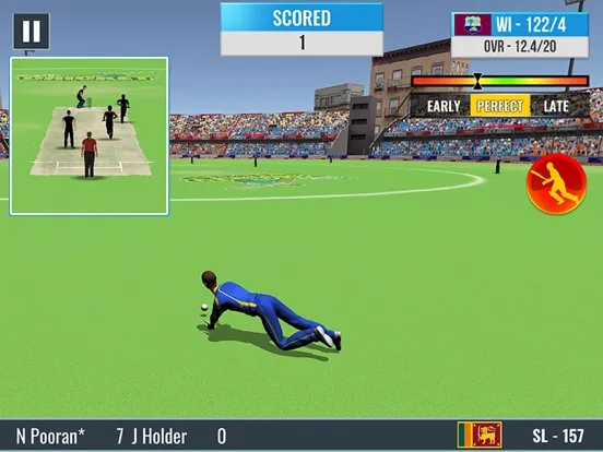 Zrzuty ekranu Cricket Game Championship 3D iPad 