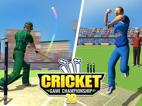 Zrzuty ekranu Cricket Game Championship 3D iPad 