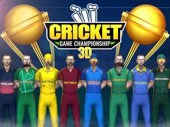 Zrzuty ekranu Cricket Game Championship 3D iPad 
